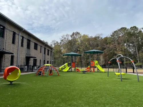 Playground equipment for schools and day cares